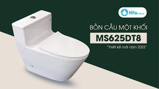 Bồn cầu 1 khối TOTO MS625 mới nhất 2023 | Thiết kế châu Âu dành cho người Việt | Nội thất HITA