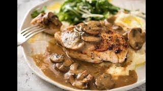 Chicken with Mushroom Gravy