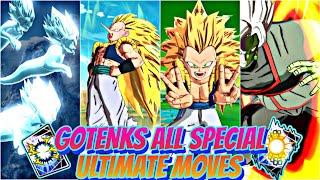 GOTENKS ALL SPECIAL & ULTIMATE MOVES  IN DRAGON BALL LEGENDS