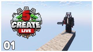 NEUES PROJEKT im HIMMEL | Create Live 5 SKY