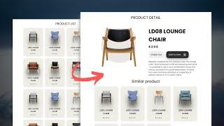 Make Ecommerce Product Details Website Using HTML CSS JavaScript