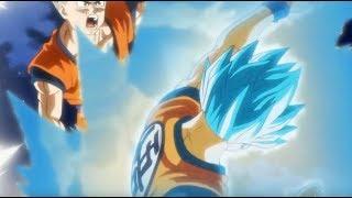 Goku Blue Kaioken vs Gohan English Dub Dragon Ball Super Episode 90 HD