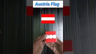 Austria Flag  || Rubik's Cube || #shorts #viral #youtubeshorts #kingsofcuber