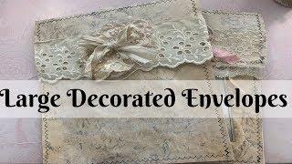 Large Decorated Envelopes | OohLaLa Vintage Treasures