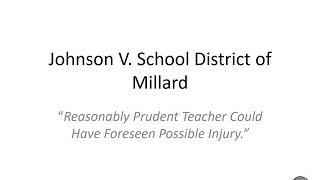 Johnson v school district  Miranda Black