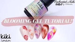 New Launch  BLOOMING GEL Nail Tutorial using Kiki London |