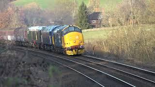 Angle 2 - What a combination! 37409 + 57303 “Pride of Carlisle” + 20096 + 20107. Wow!