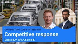 Market analysis case interview: Auto parts manufacturer  (w/ BCG Project Leader & Bain Consultant)