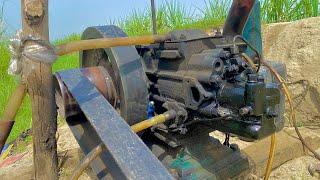 Diesel engine 20 Hp old agricultural tube well engine petter