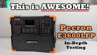 Don't Skip The New Pecron E3600LFP Power Station! - Only $0.49 per WH