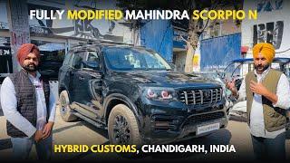 @MahindraScorpioIndia N | Full Modified | Headlights Alloywheels Interior | Hybrid Custom, CHD