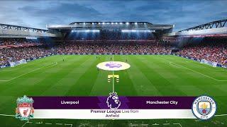 Liverpool vs Manchester City | Anfield | 2024-25 Premier League | PES 2021