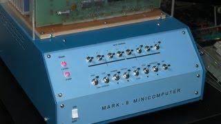 Mark-8 Minicomputer Demo - Input-Output Instructions