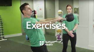 How To Kettlebell Swing | Nuffield Health