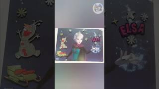 Frozen craft kit unboxing — magic in every colorful sheet||#FrozenCraft #KidsUnboxing #CreativePlay