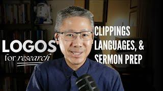 Logos Bible Study App Tips from Mike Chu: Custom Layouts, Clippings, and Language Tools Explained