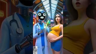  Evolution of Women:Android Doctor injecting injection, and Dancing #cat​ #cute​#love​#shorts