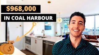 What $968,000 Gets You In COAL HARBOUR | Vancouver | Condo Tour