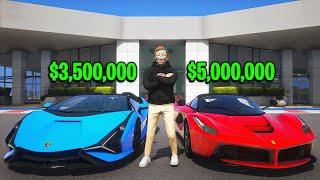 I Robbed 50 RARE Dealerships in GTA 5 RP..