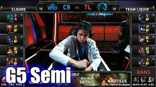 Cloud 9 vs Team Liquid | Game 5 Semi Finals S5 NA LCS Spring 2015 playoffs | C9 vs TL G5 VOD