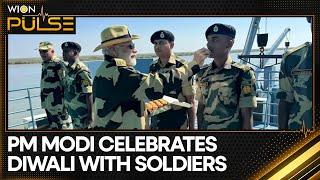 PM Modi Celebrates Diwali With Border Troops in Gujarat | WION Pulse