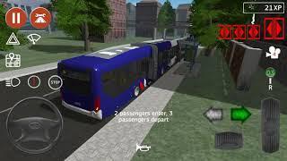 Public transport simulator-customised downtown route with the ciao bus