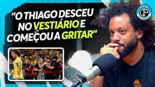 MARCELO REVELA BASTIDORES DO INTERVALO NO DIA 7 A 1 PARA A ALEMANHA