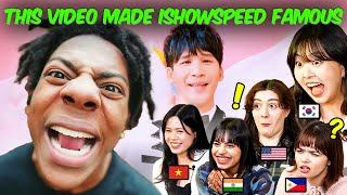 American and Asian React to Videos which made IShowSpeed Famous!