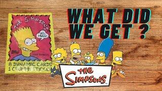 Topps 1990 The Simpsons Card Opening