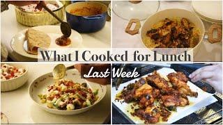 What I Cooked For LUNCH Last Week| 5 LUNCH Ideas