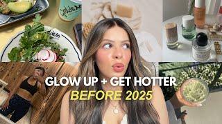 EASY habits to *actually* glow up before 2025 | hygiene, self care, mindset + beauty tricks