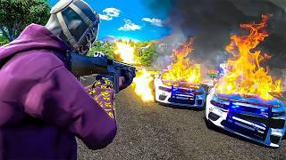 Cops Start HUGE Gang War In GTA 5 RP
