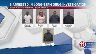 Long-term drug investigations lead to multiple arrests in Meridian and Collinsville