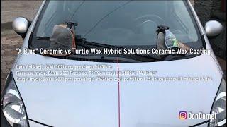 AutoGraph Sapphire vs Turtle Wax Hybrid Solutions Ceramic Wax Coating - update 953km i 35 dni