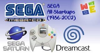 ALL SEGA CONSOLES STARTUPS (1986-2002)