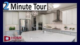 Decorated Model Home Tour in 2-Minutes - Interior Design & House Ideas