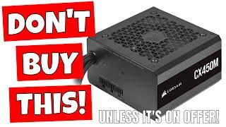 Corsair CX450M 2021 450 Watt 80 PLUS Bronze Semi Modular Low Noise ATX Power Supply