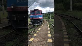 Grup Feroviar Român locomotive entering Mestecanis #history #music #train #romania #gfr #railway #cf