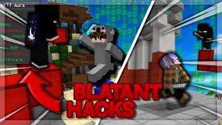 CRAZIEST Bedwars Clutch Against HACKERS | Hypixel Bedwars