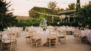 Beautifully Romantic Outdoor French Countryside Garden Rose Wedding Video