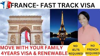 FRANCE FRENCHTECH VISA/ FAST VISA FOR NON-EU NATIONALS/ NO EDU QUALIFICATION NEEDED