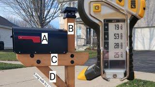 DIY Mailbox Measurements