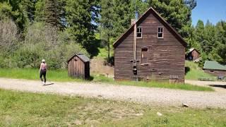 Walk Here: Garnet, MT - Ghost Town - Best preserved deserted / abandoned towns - 4K UHD