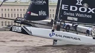 В Санкт-Петербурге продолжаются парусные гонки Extreme Sailing (новости)