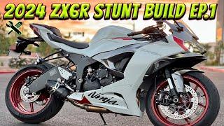 2024 KAWASAKI ZX6R STUNT BIKE BUILD EP.1