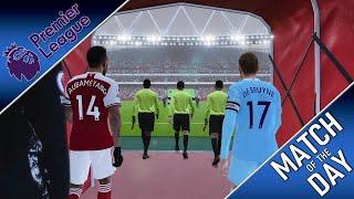 Premier League Match of the Day | Matchday 25 | PES 2021 | Arsenal vs Manchester City