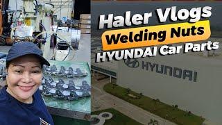 Welding Nuts HYUNDAI Car Parts #southkorea #ofw #factoryworkers