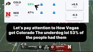 Rigged Colorado Buffaloes vs Nebraska | I GUESS THEY FORGOT HOW TO PLAY FOOTBALL LOL #rigged #cfb