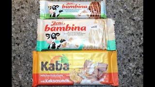 Zetti Bambina Milk Chocolate & White Chocolate and Kaba Biscuits Review