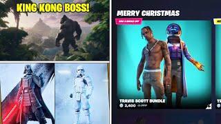 *BIG* Christmas Update! (Travis Scott, KING KONG Boss in Fortnite!)